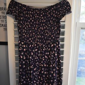 Off the shoulder dress